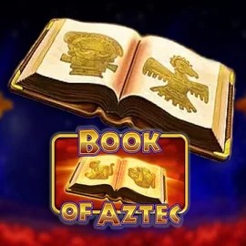 Logo of Book of Aztec from Amatic Industries at Zula Casino