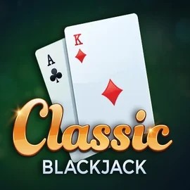 Classic Blackjack logo by Red Tiger Gaming Zula Casino