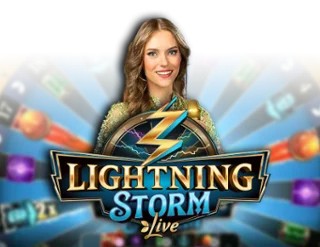 Lightning Storm online game logo by Evolution on zulacasino.nl