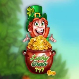 Lucky Green slot logo by betiXon at Zula CasinoLucky Green