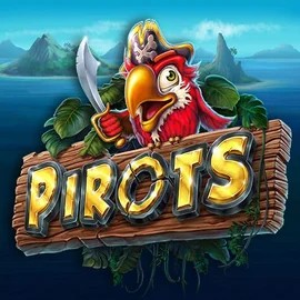 Pirots slot logo by ELK Studios at Zula CasinoPirots