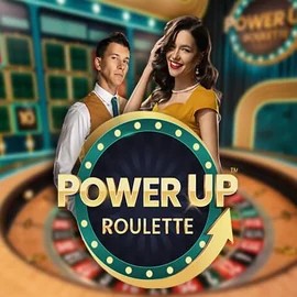 PowerUP Roulette logo – Live Casino by Pragmatic Play at Zula Casino